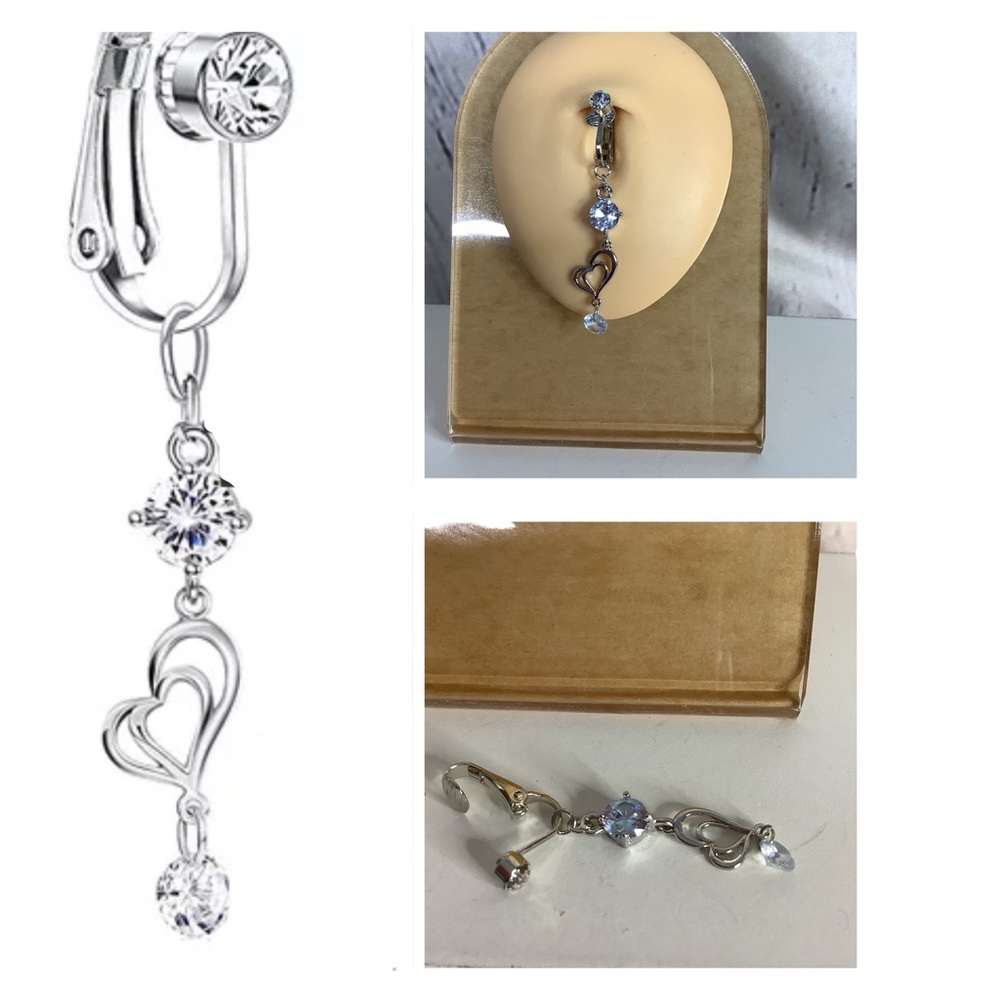 Clip-On Belly Button Ring